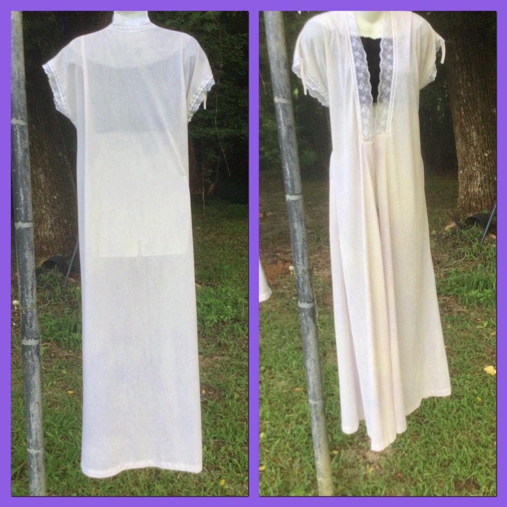 Vtg Pinafore/Robe, sz L
